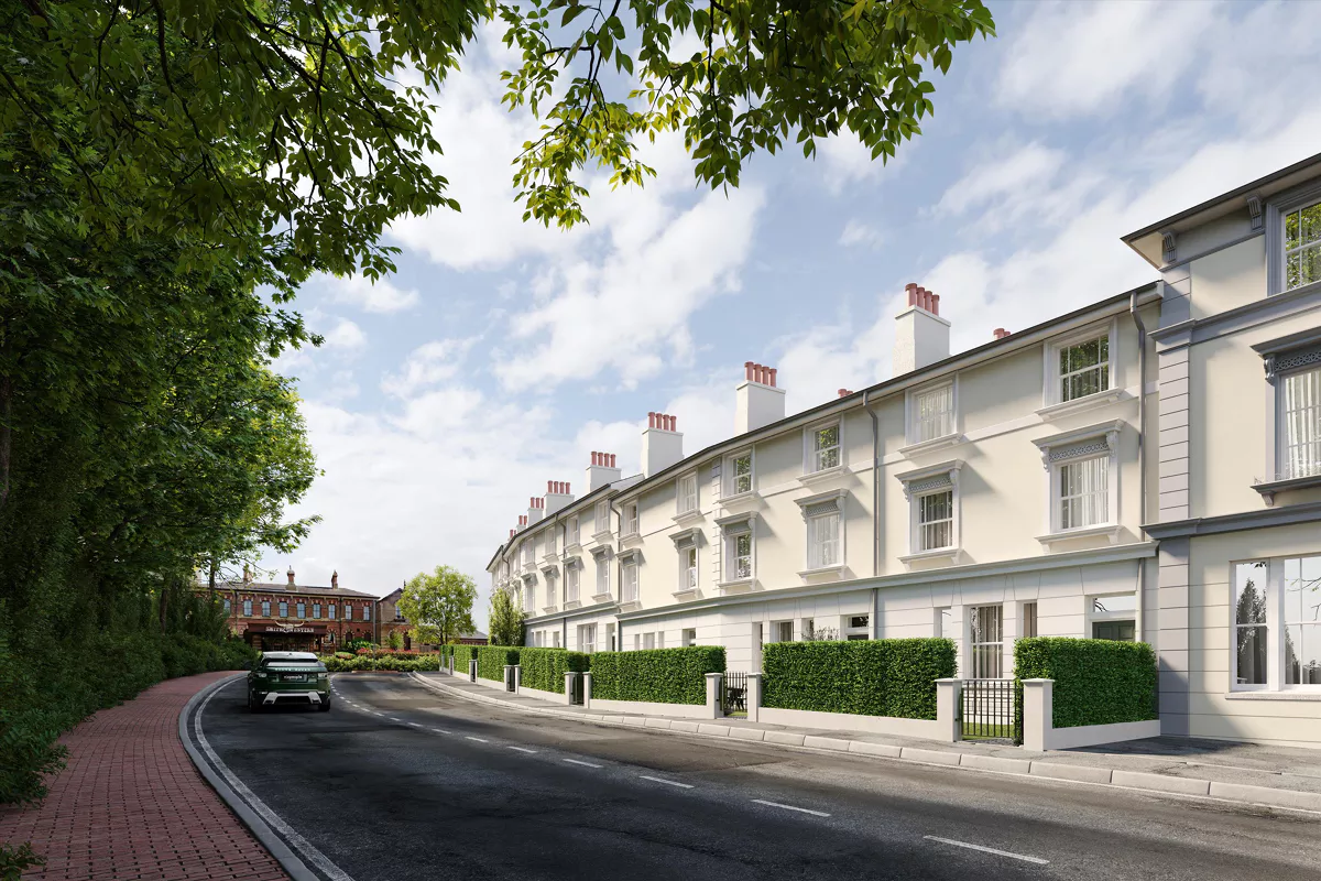 Nevill Row External CGI